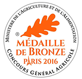 Concours Général Agricole Médaille de bronze Maison Patignac
