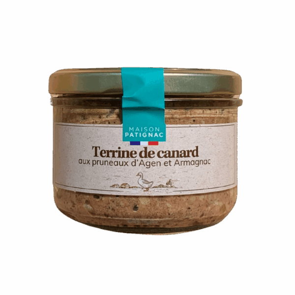 Terrine de canard aux pruneaux d'Agen et à l'Armagnac