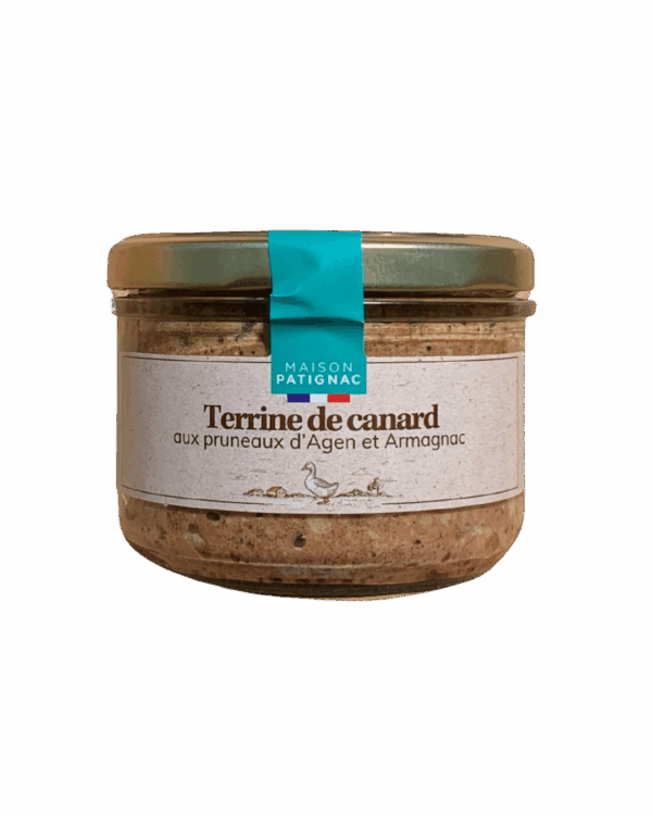 Terrine de canard aux pruneaux d'Agen et à l'Armagnac