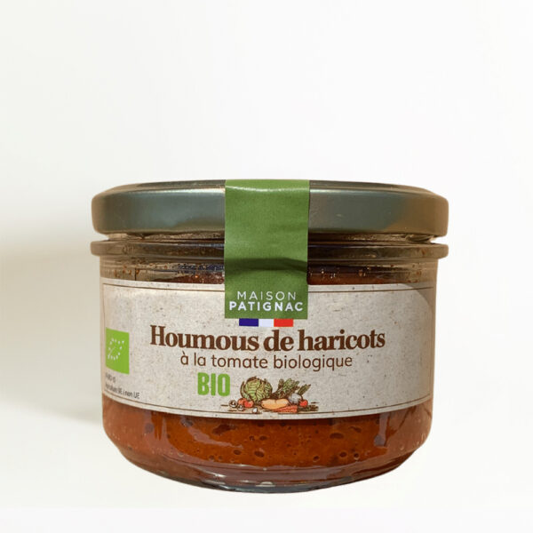 Houmous de haricots à la tomate