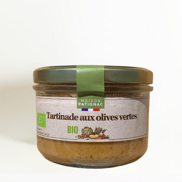 Tartinade végétale bio aux olives (180g)