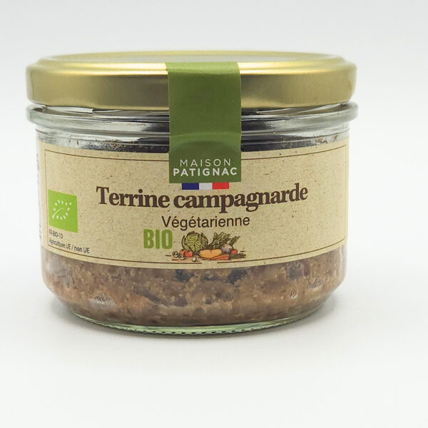 Terrine campagnarde végétarienne BIO (180g)