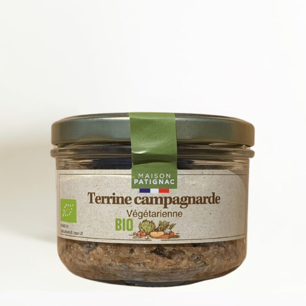 Terrine campagnarde végétarienne BIO (180g)