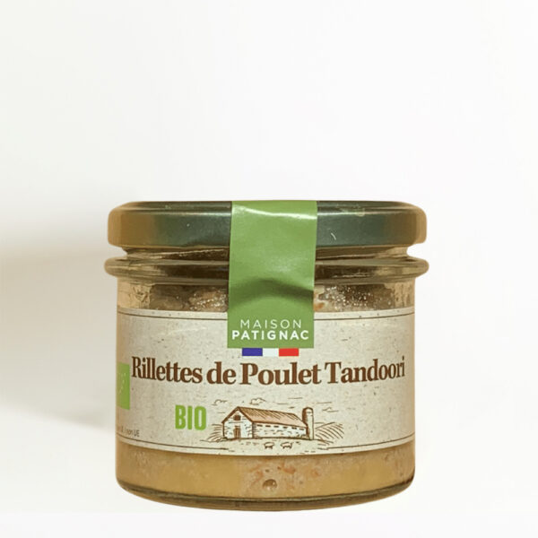 La délicieuse : Rillettes de poulet Tandoori (90g)