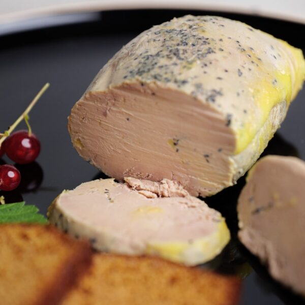 Lobe de foie gras mi-cuit
