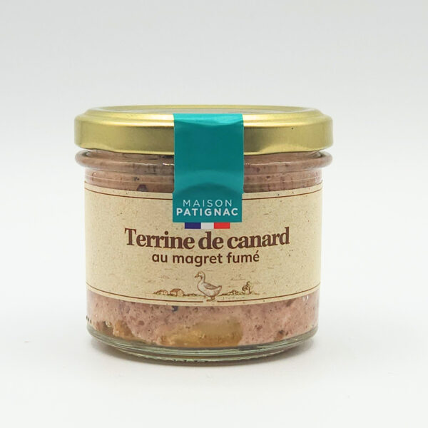 Terrine de canard au magret fumé