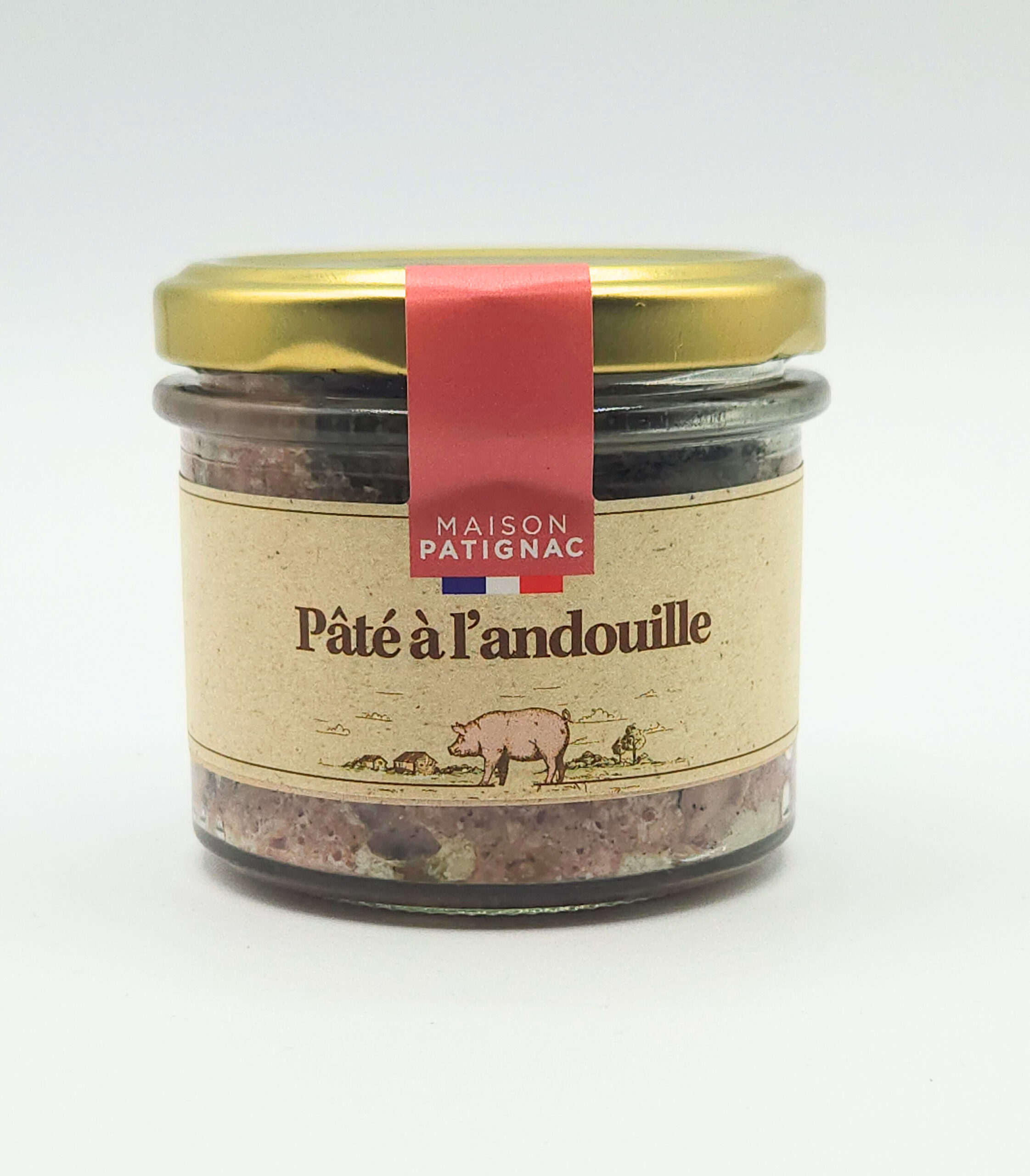 Pâté de porc à l'andouille (90g)