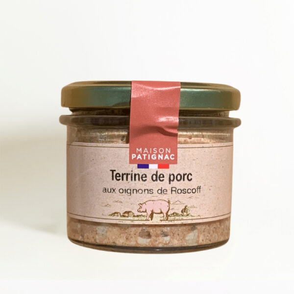 Terrine de porc aux oignons de Roscoff (90g)