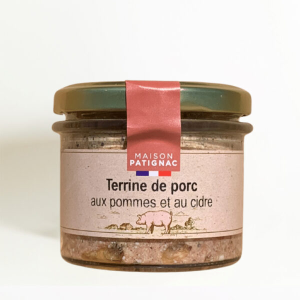 Terrine de porc aux pommes et au cidre (90g)