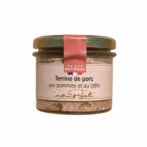 Terrine de porc aux pommes et au cidre