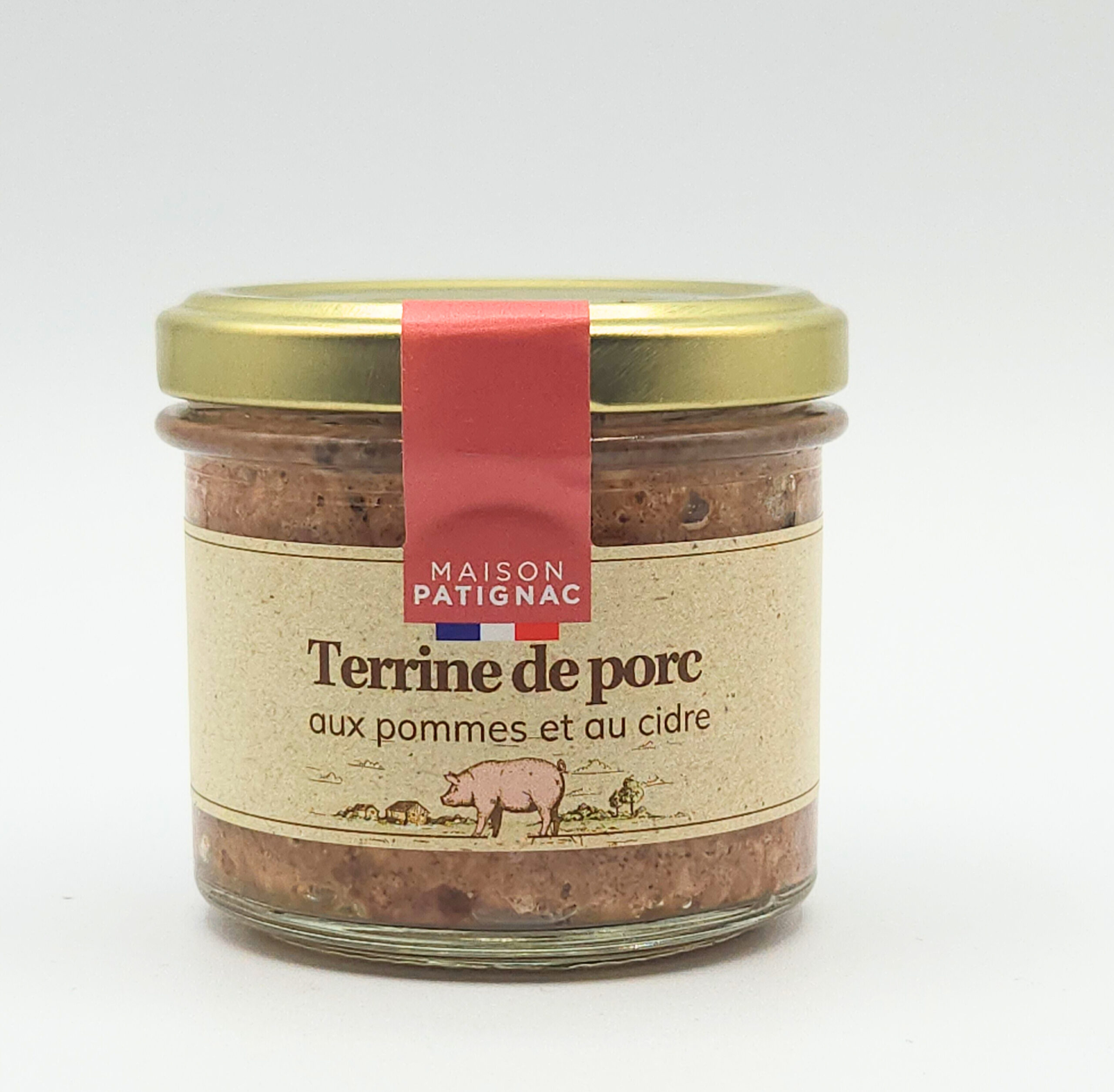 TERRINE DE PORC AUX POMMES ET AU CIDRE