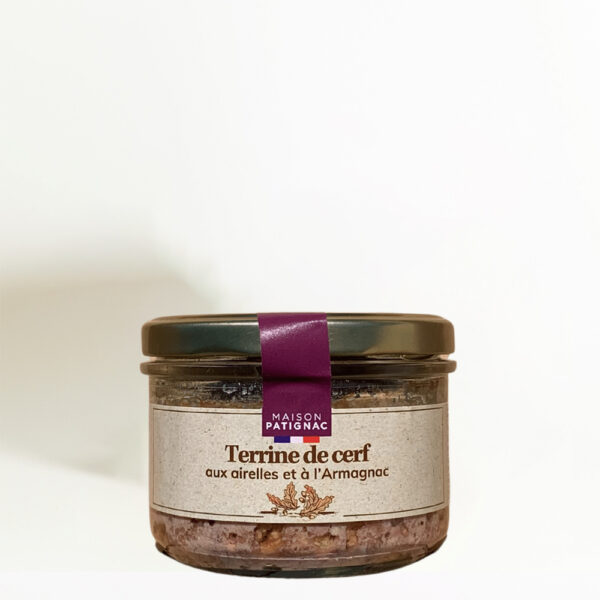 Terrine de Cerf aux Airelles et à l’Armagnac (180g)