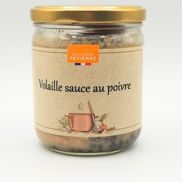VOLAILLE SAUCE AU POIVRE